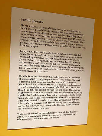 "Family Circle" at the Danforth Art Museum, 2020